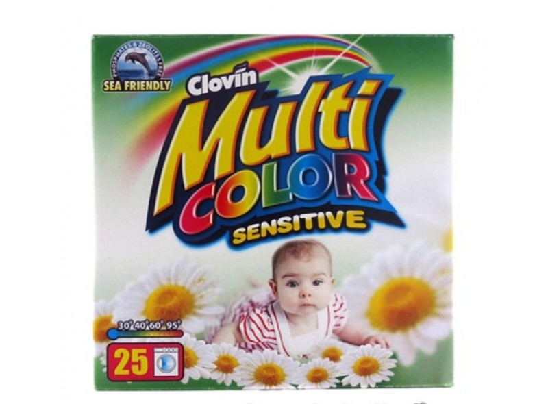 Порошок для прання MULTICOLOR Sensitive 2,5 кг, к/к (97-091) Порошок для прання MULTICOLOR Sensitive 2,5 кг, к/к (97-091)